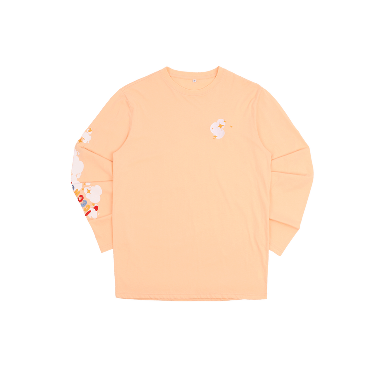 Dreamy Orange Longsleeve T-Shirt